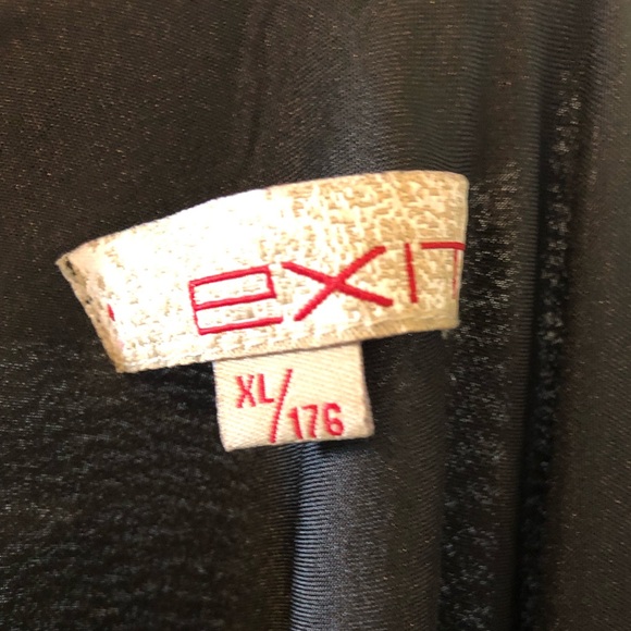 Exit sheer black cocktail dress - Picture 3 of 4